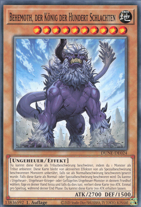 Behemoth, der König der Hundert Schlachten DUNE-DE024 Common