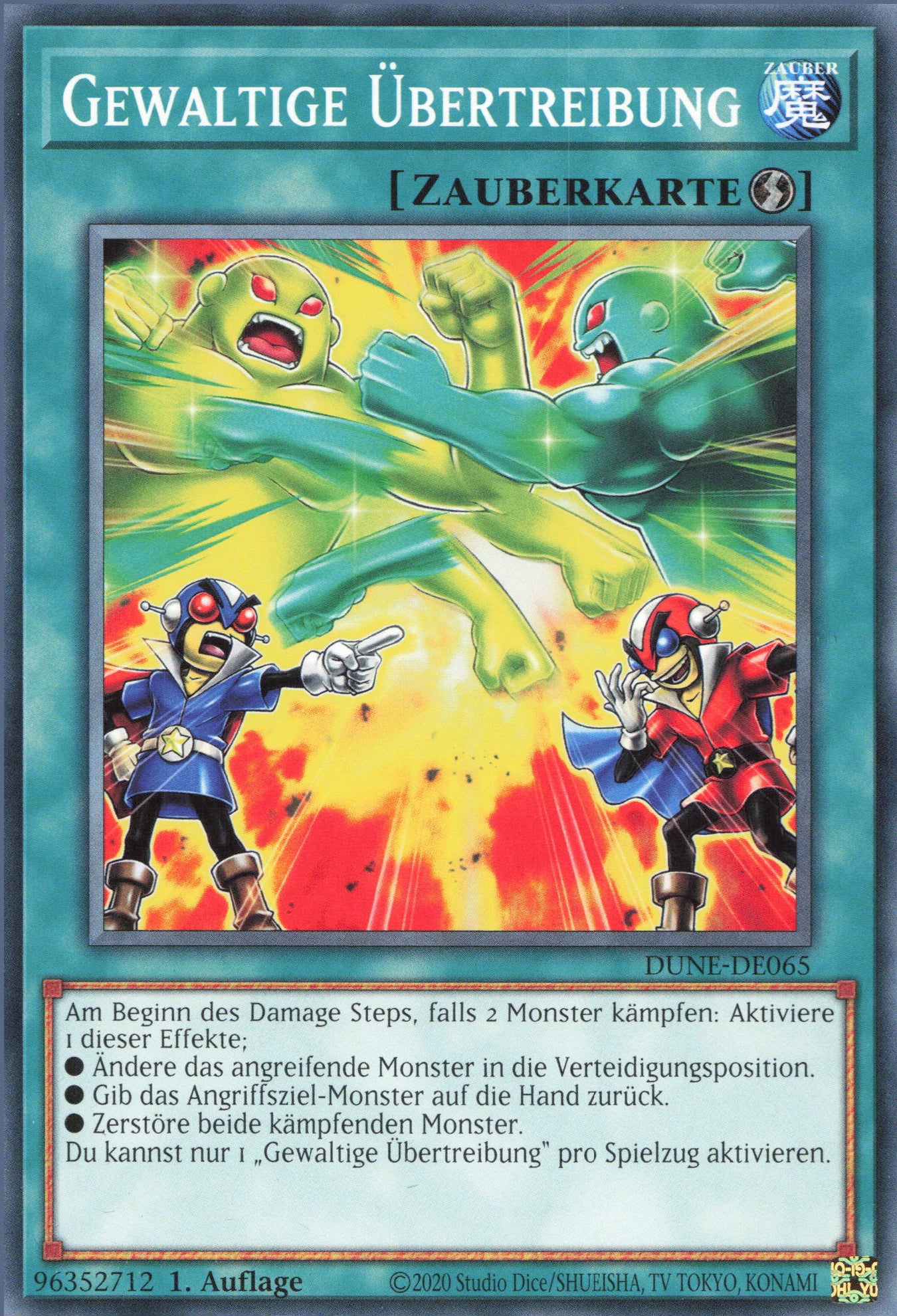 Yu-Gi-Oh! Gewaltige Übertreibung