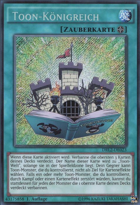 Toon-Königreich DRL2-DE023 Secret Rare