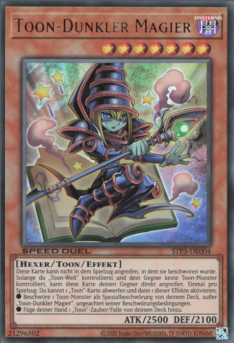 Toon-Dunkler Magier STP3-DE004 Ultra Rare