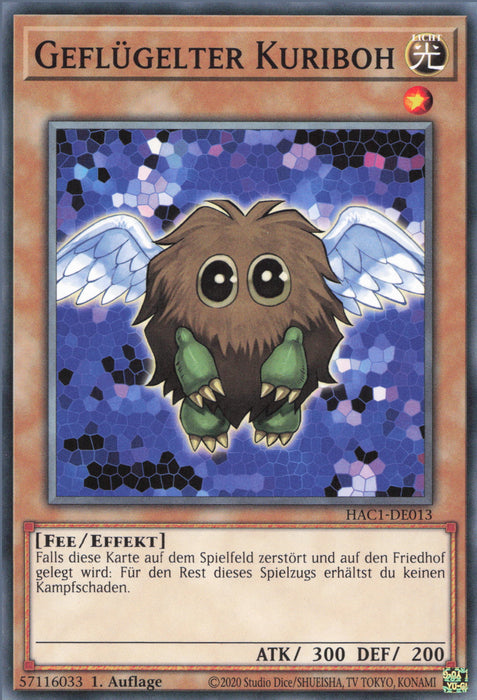 Geflügelter Kuriboh (V.1) HAC1-DE013 Common