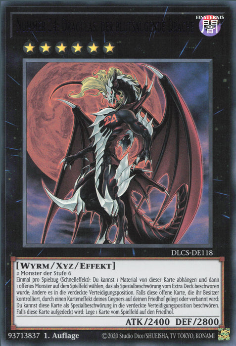 Nummer 24: Dragulas, der blutsaugende Drache (V.2) DLCS-DE118 Ultra Rare