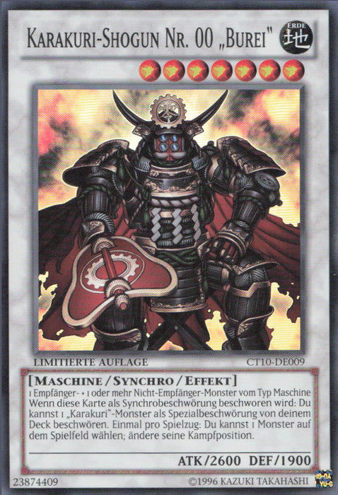 Karakuri-Shogun Nr. 00 "Burei" CT10-DE009 Super Rare