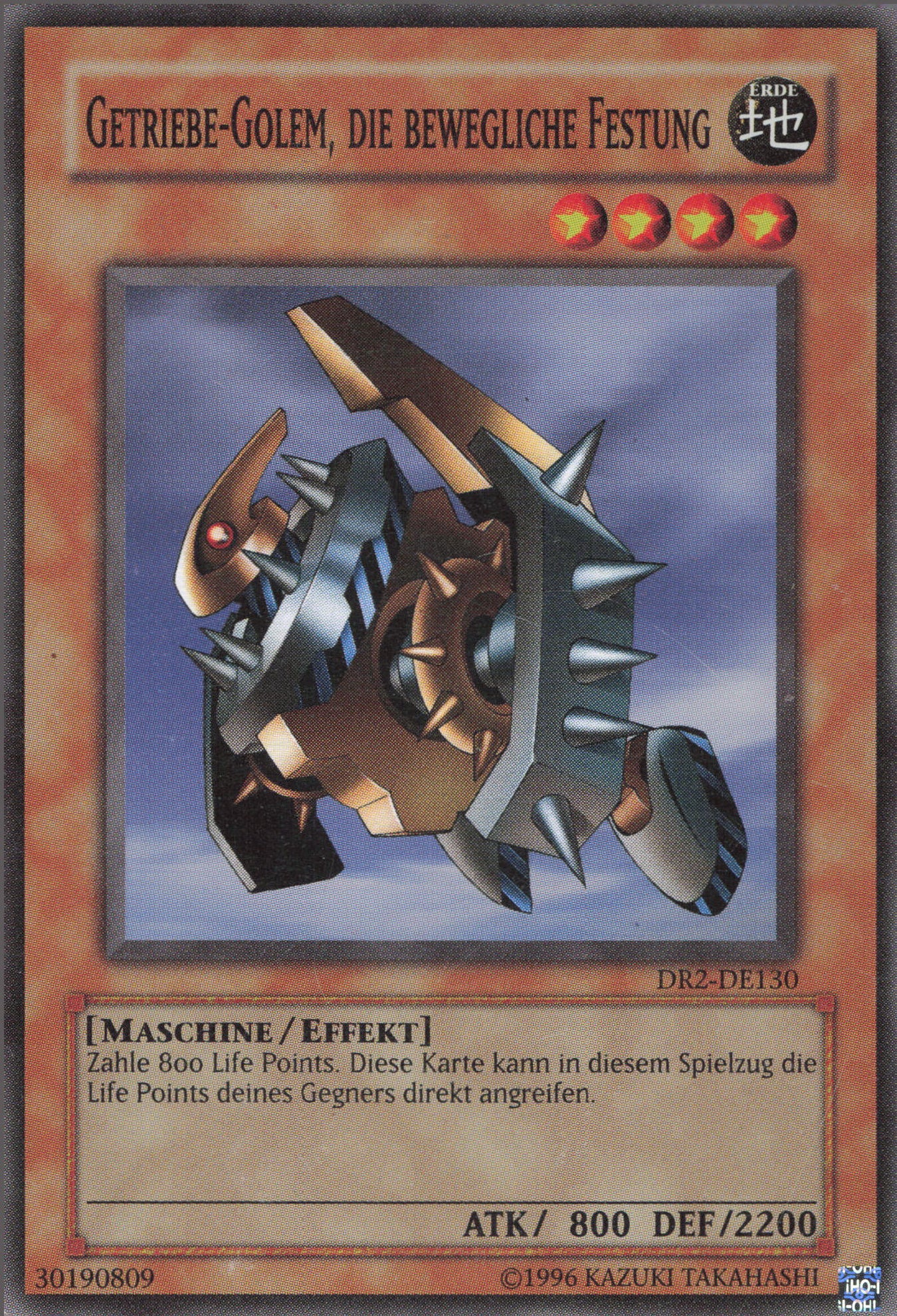 Yu-Gi-Oh! Getriebe-Golem, Die Bewegliche Festung