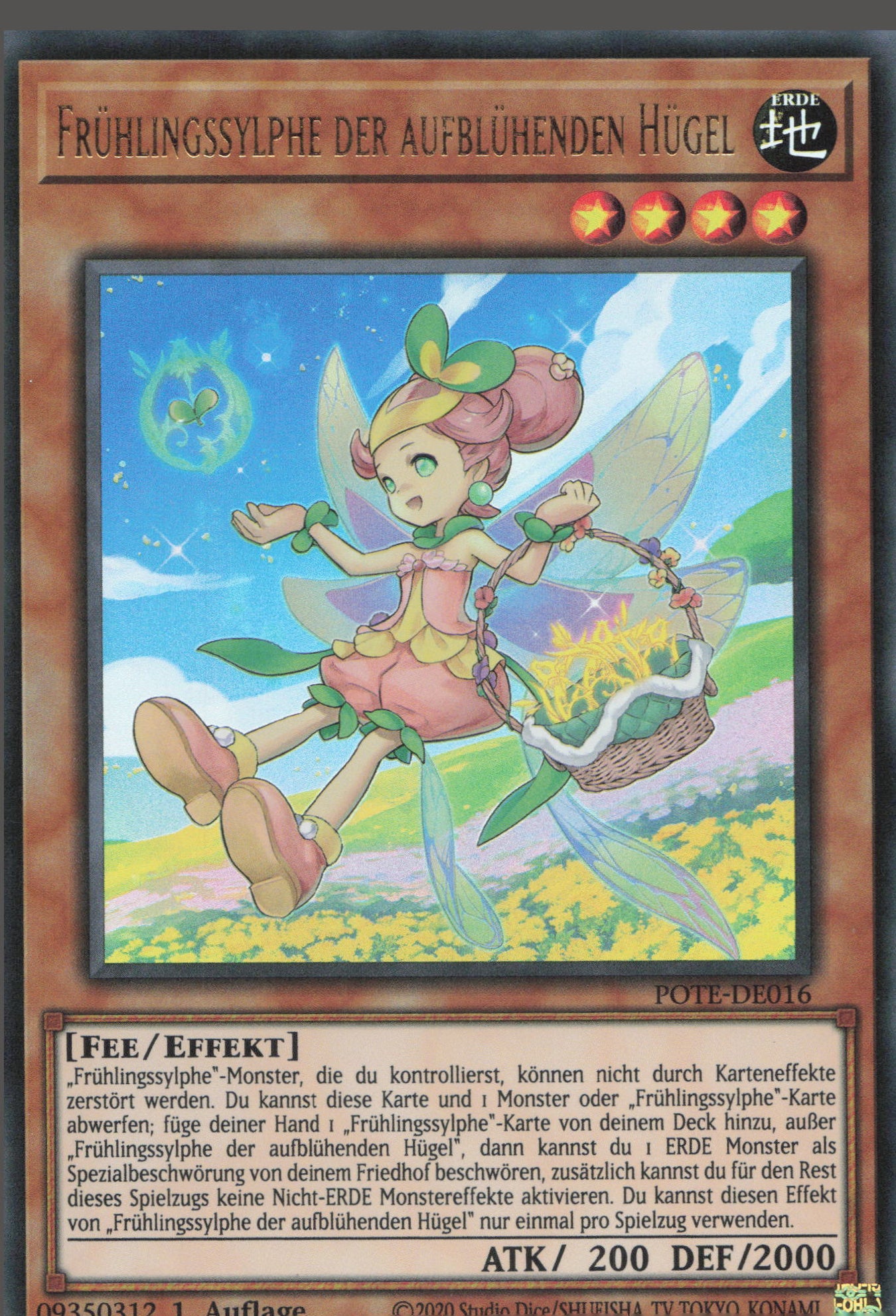 Yu-Gi-Oh! Frühlingssylphe der aufblühenden Hügel