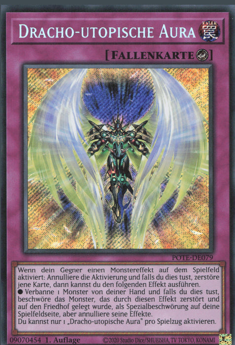 Dracho-utopische Aura POTE-DE079 Secret Rare