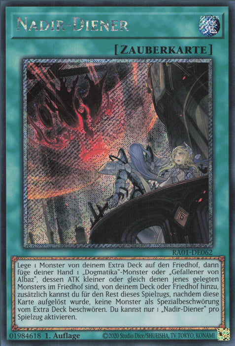 Nadir-Diener (V.4) RA01-DE062 Platinum Secret Rare