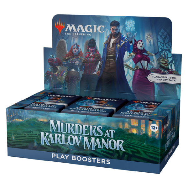Murders at Karlov Manor Play Booster Display Englisch
