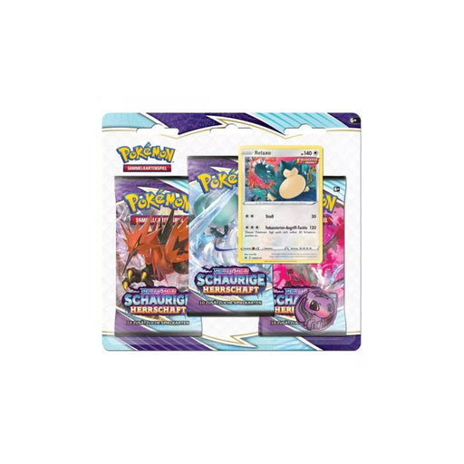 Pokemon Schaurige Herrschaft 3er Blister Evoli/Relaxo DE Relaxo