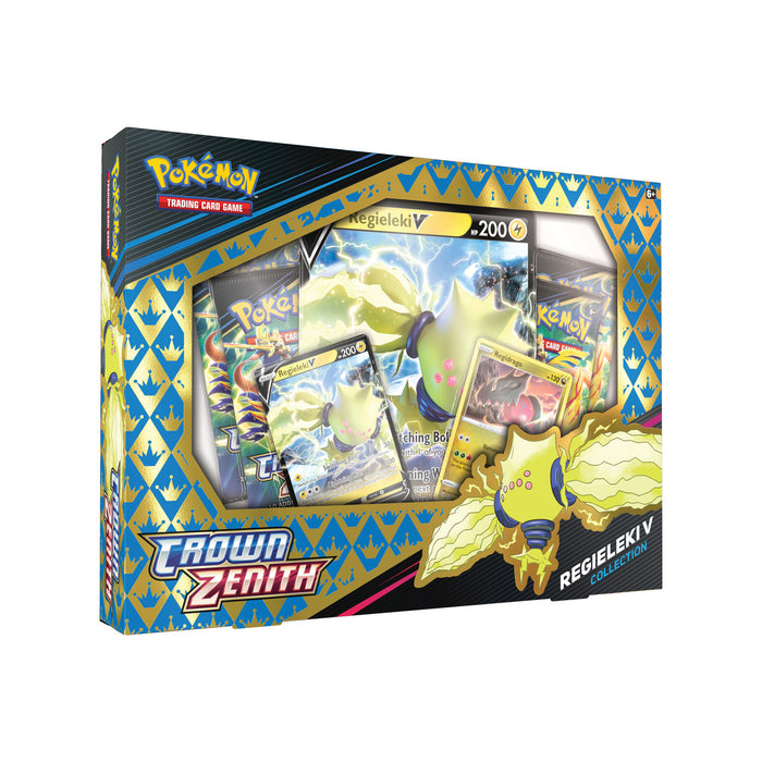 Pokemon Crown Zenith Regieleki V/Regidrago V Collection EN