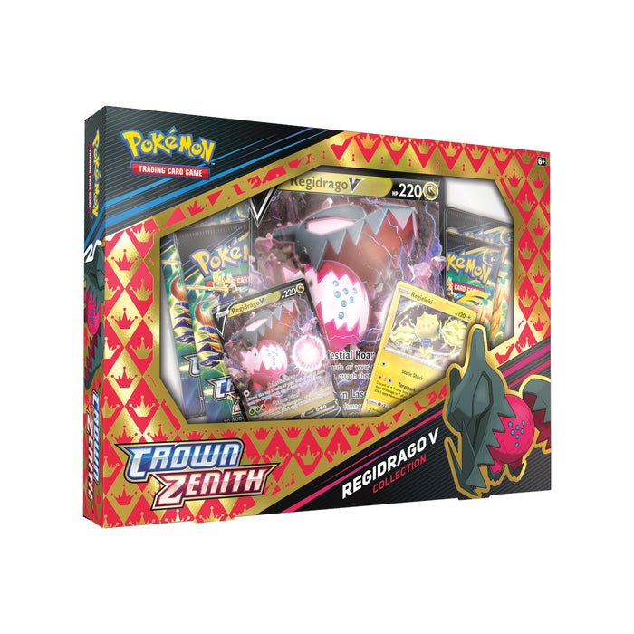 Pokemon Crown Zenith Regieleki V/Regidrago V Collection EN