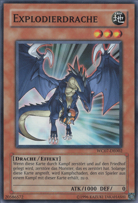 Explodierdrache WC07-DE002 Super Rare