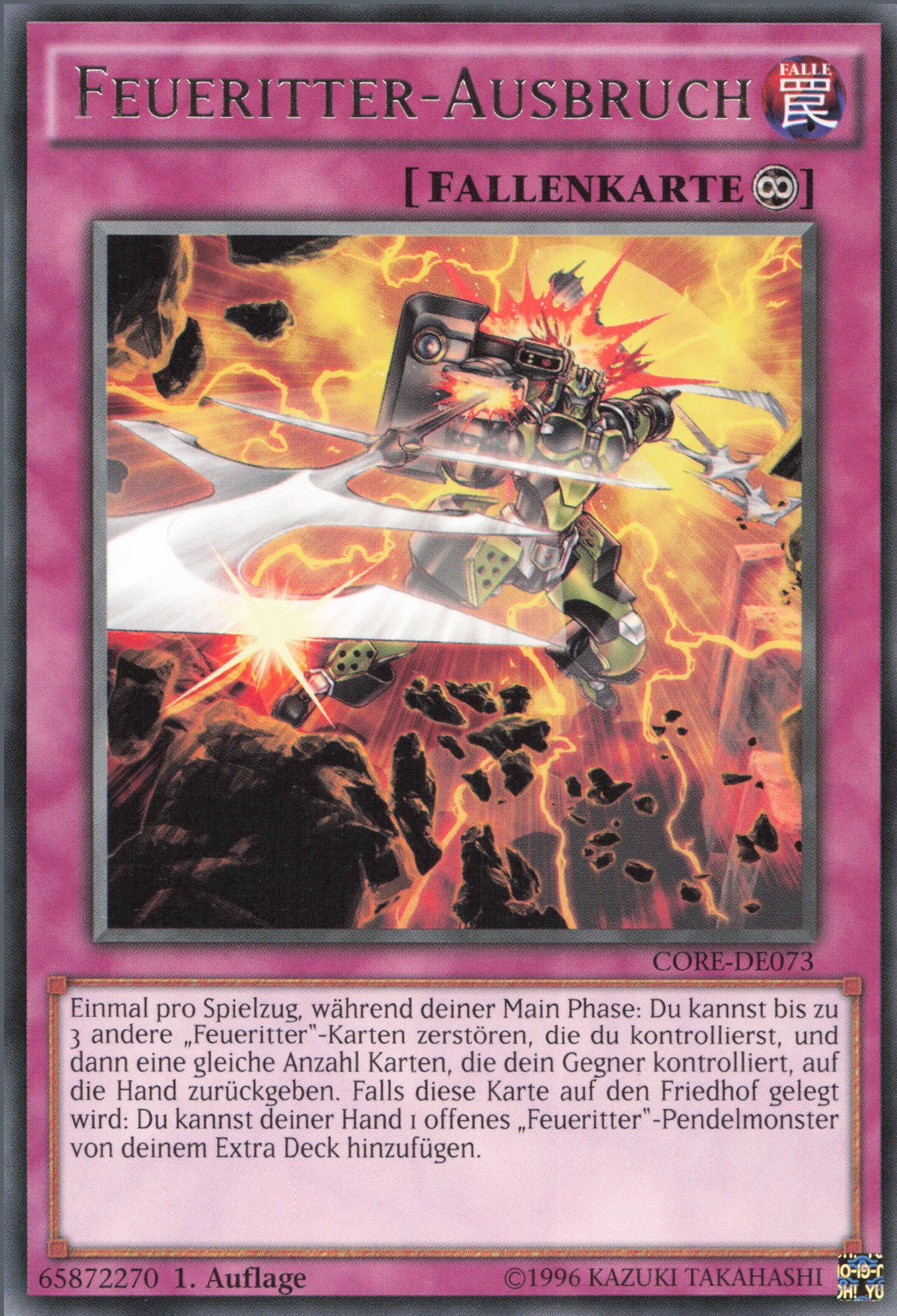 Yu-Gi-Oh! Feueritter-Ausbruch