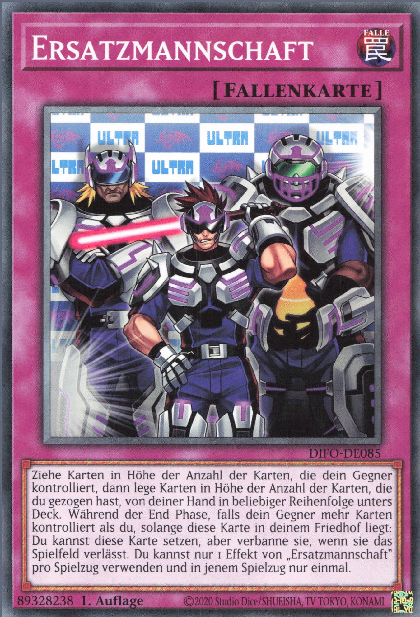Yu-Gi-Oh! Ersatzmannschaft