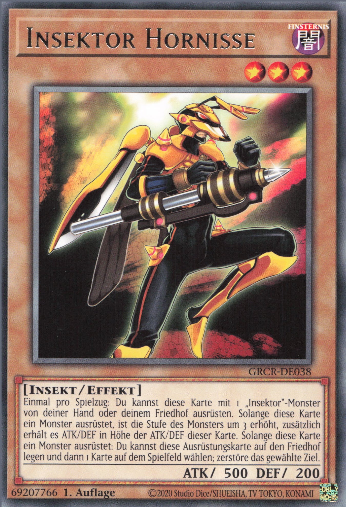 Yu-Gi-Oh! Insektor Hornisse (V.1)