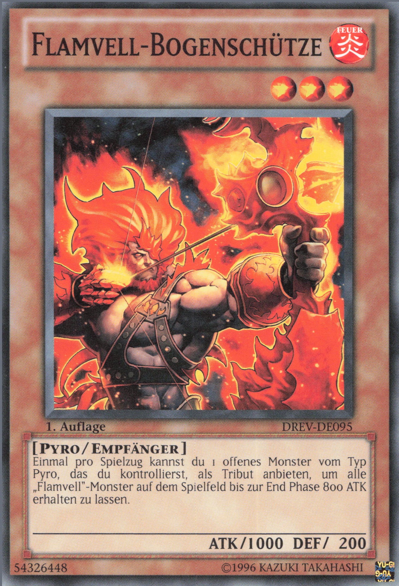 Yu-Gi-Oh! Flamvell-Bogenschütze