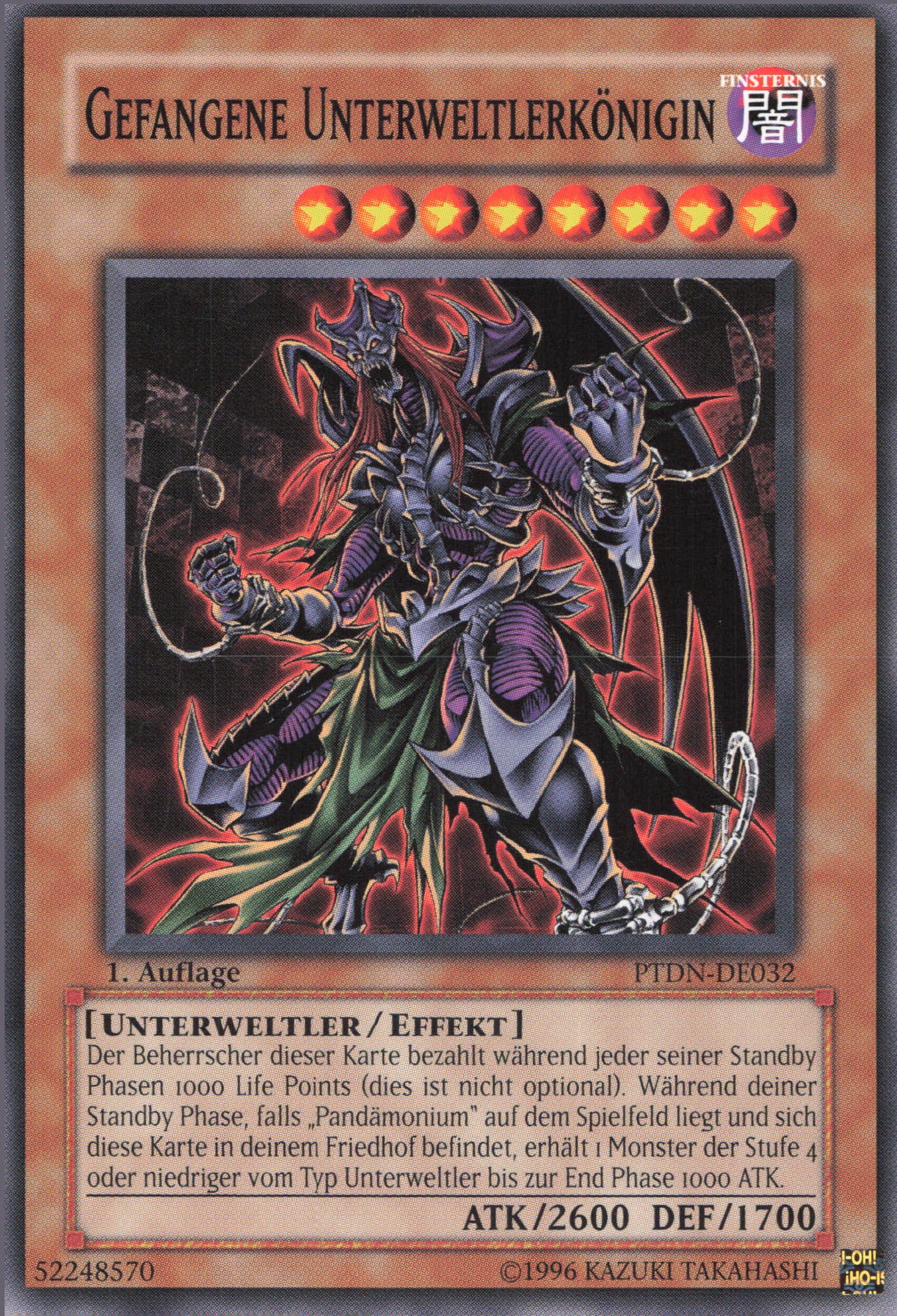 Yu-Gi-Oh! Gefangene Unterweltlerkönigin