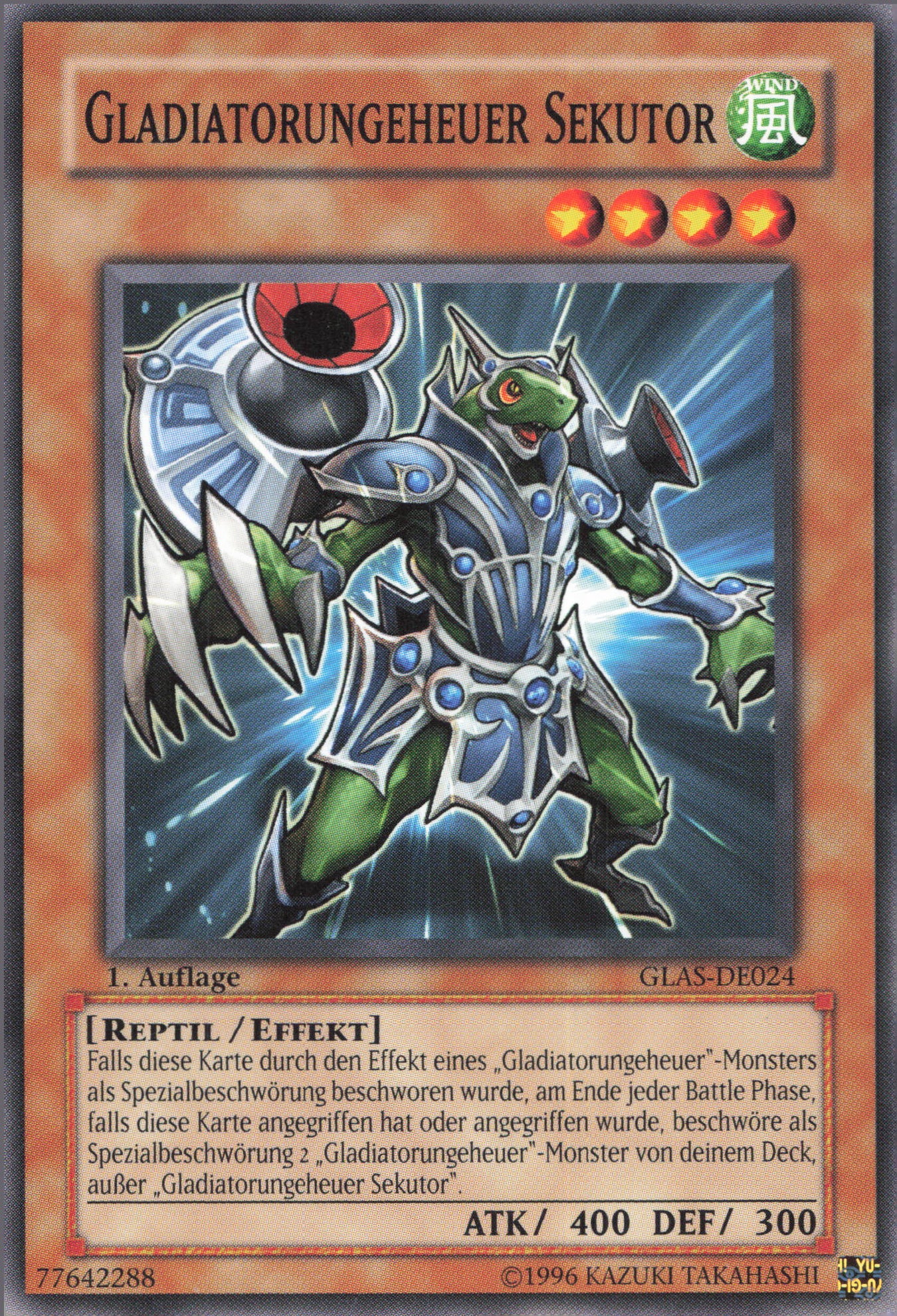 Yu-Gi-Oh! Gladiatorungeheuer Sekutor