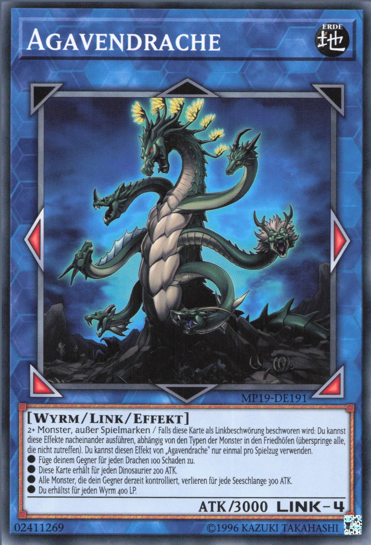 Yugioh Agavendrache MP19-DE191 Common Deutsch kaufen — ReCollectibles