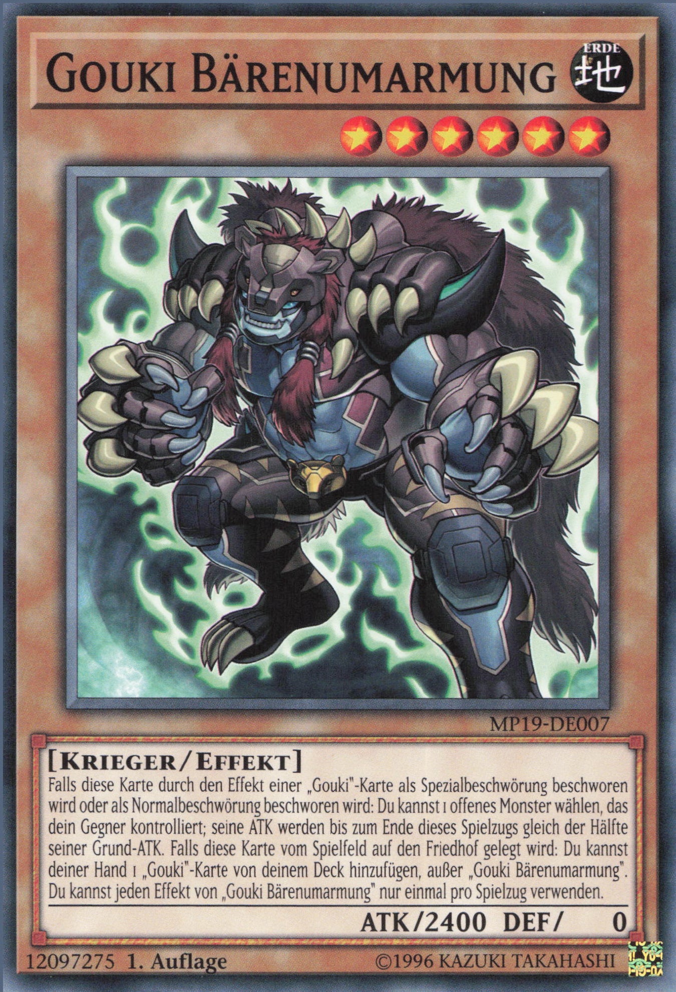 Yu-Gi-Oh! Gouki Bärenumarmung