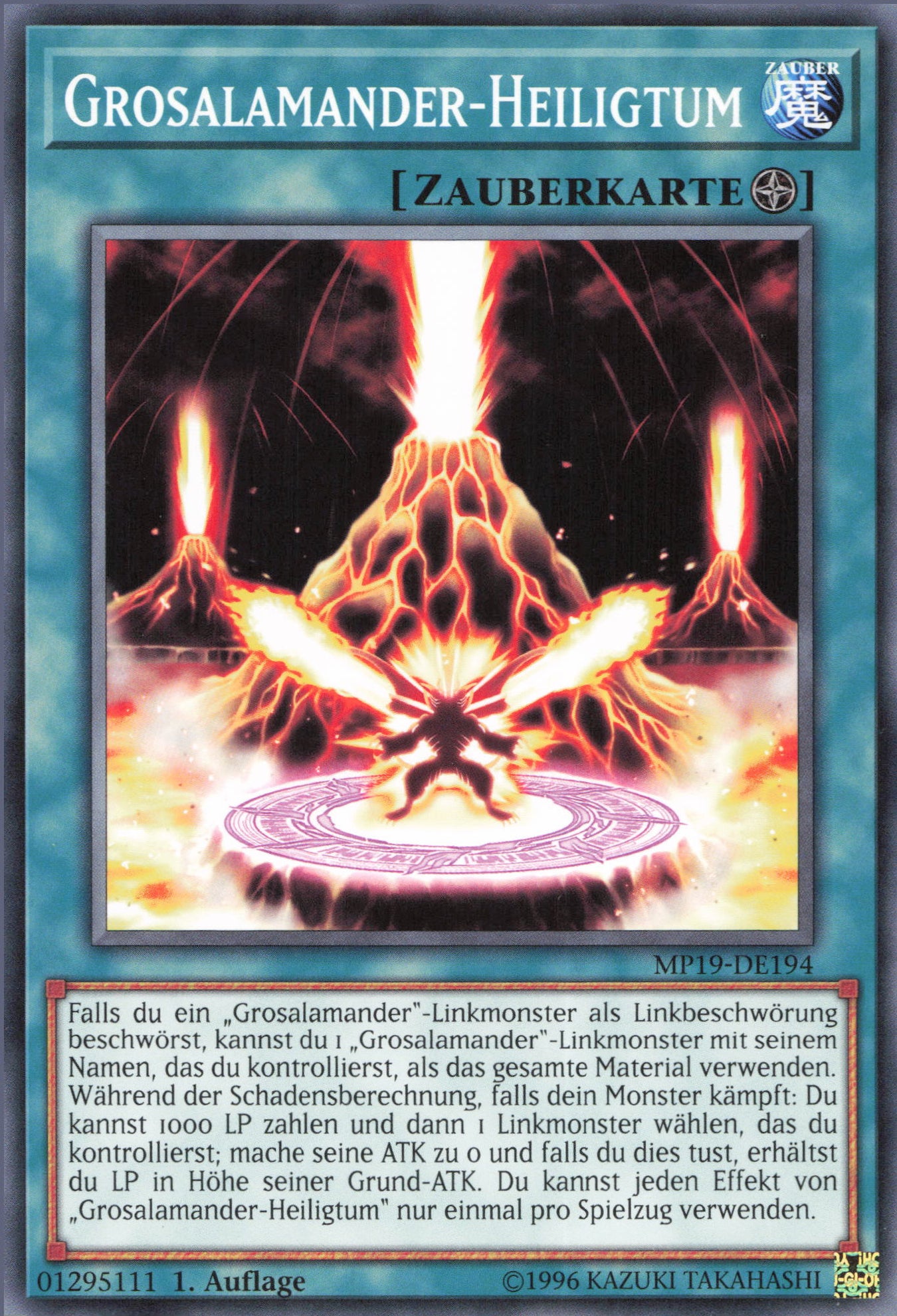 Yu-Gi-Oh! Grosalamander-Heiligtum