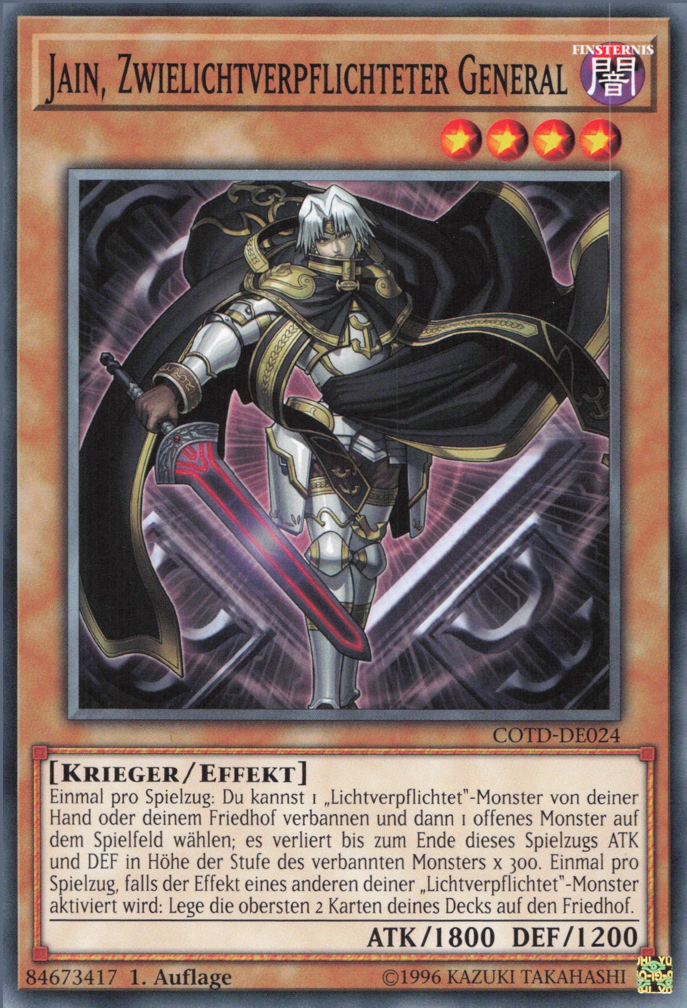 Yu-Gi-Oh! Jain, Zwielichtverpflichteter General