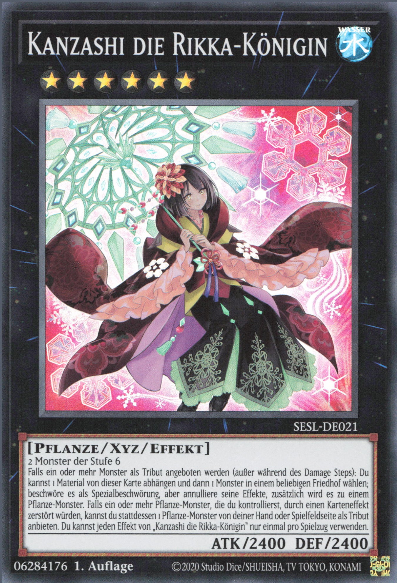 Yu-Gi-Oh! Kanzashi die Rikka-Königin
