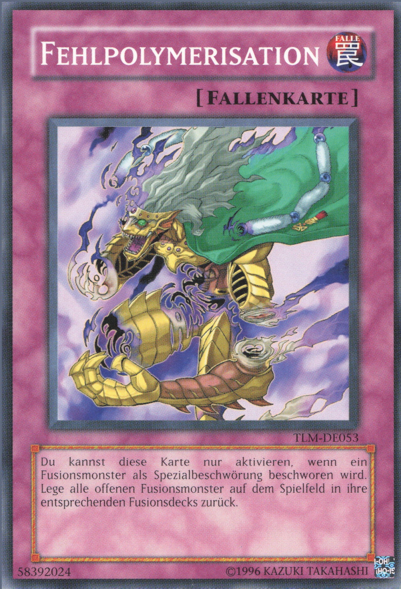 Yu-Gi-Oh! Fehlpolymerisation