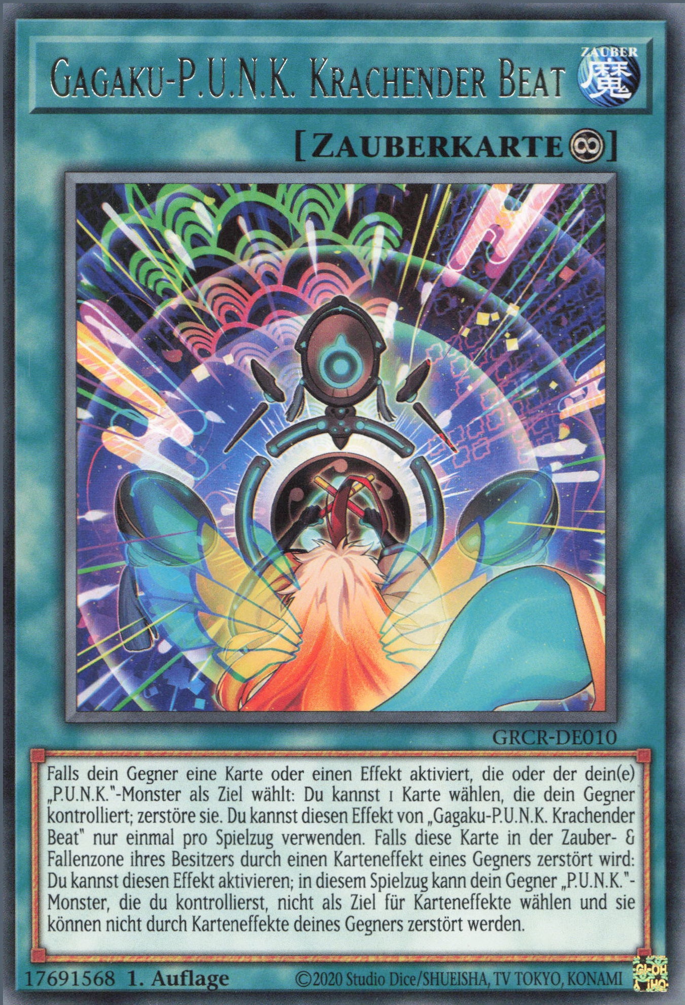 Yu-Gi-Oh! Gagaku-P.U.N.K. Krachender Beat
