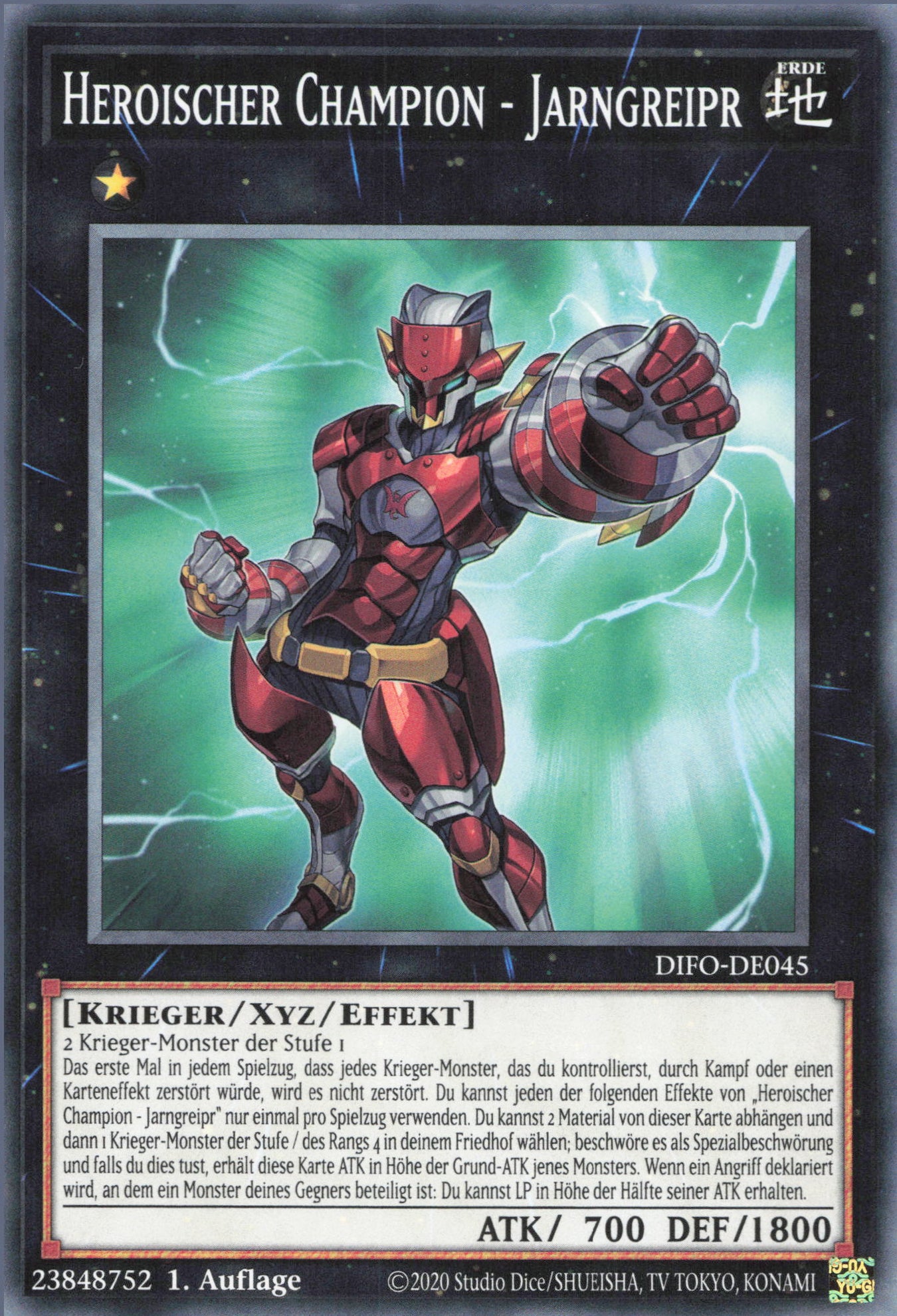 Yu-Gi-Oh! Heroischer Champion - Jarngreipr