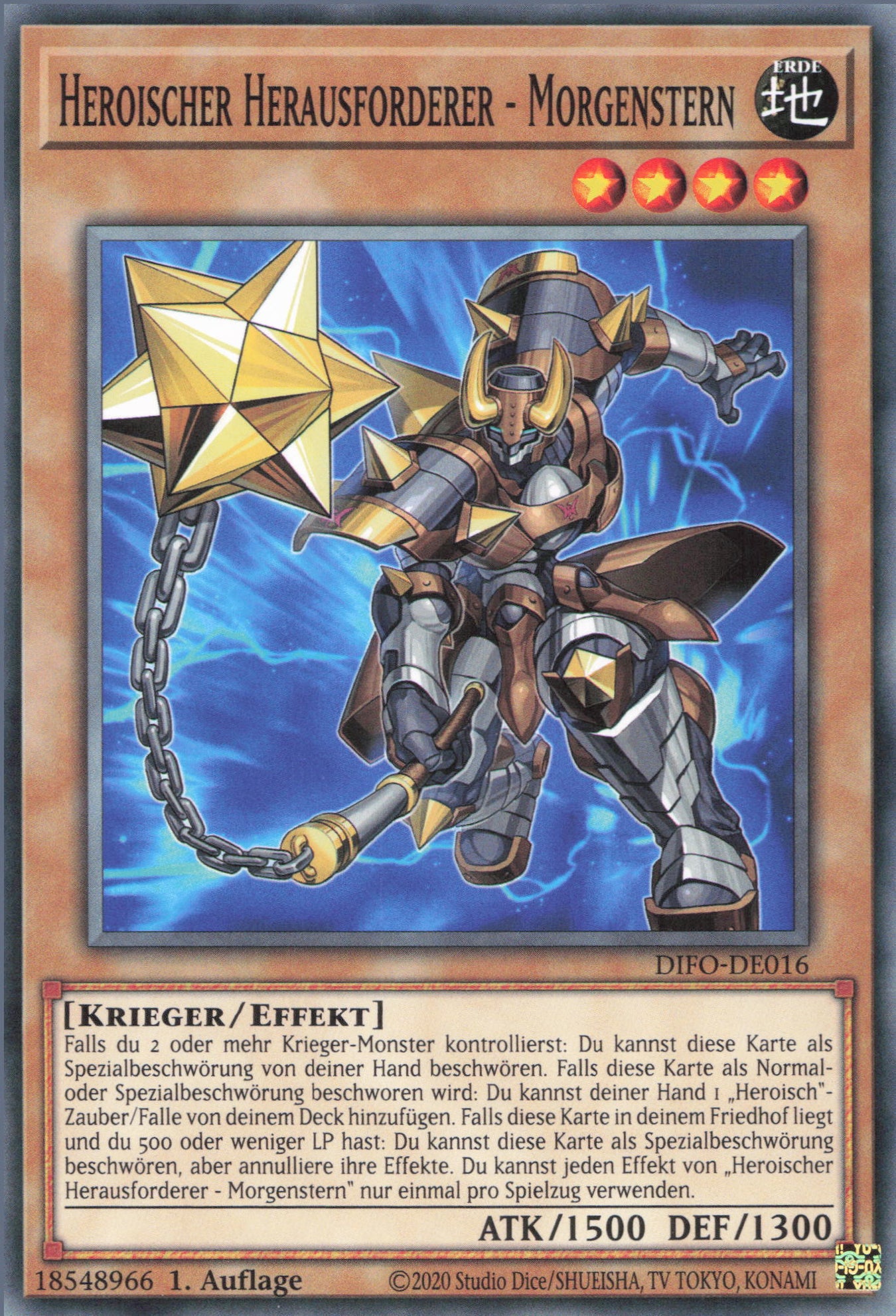 Yu-Gi-Oh! Heroischer Herausforderer - Morgenstern