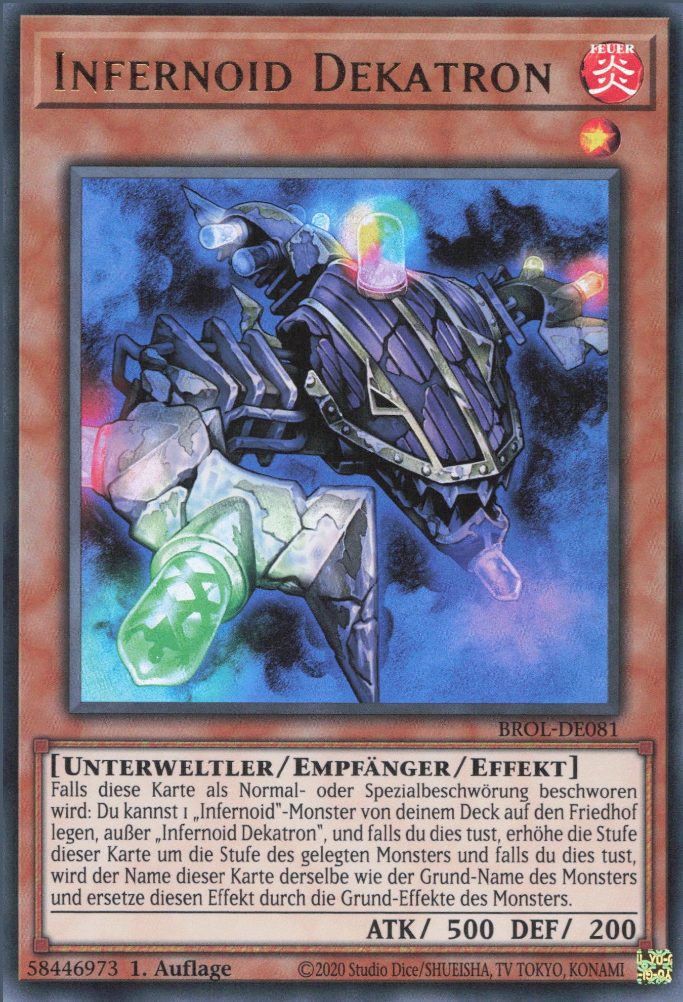 Yu-Gi-Oh! Infernoid Dekatron
