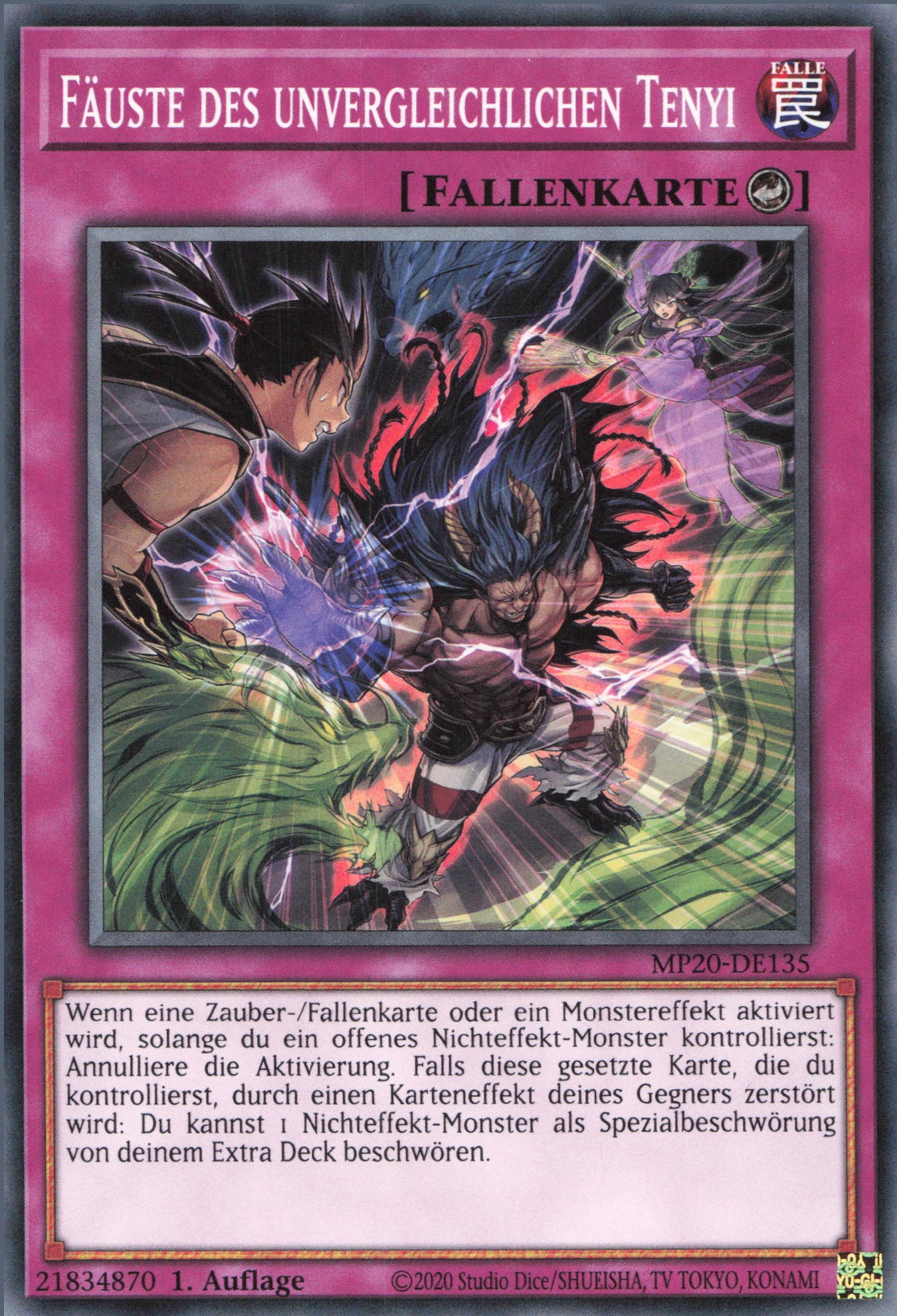 Yu-Gi-Oh! Fäuste des unvergleichlichen Tenyi
