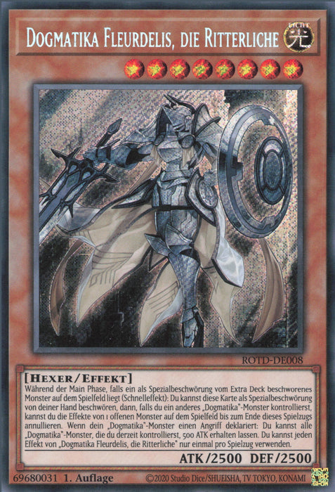 Dogmatika Fleurdelis, die Ritterliche ROTD-DE008 Secret Rare