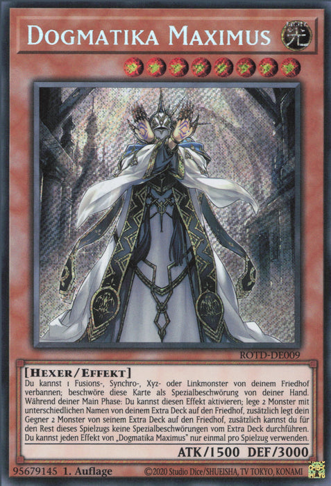 Dogmatika Maximus ROTD-DE009 Secret Rare