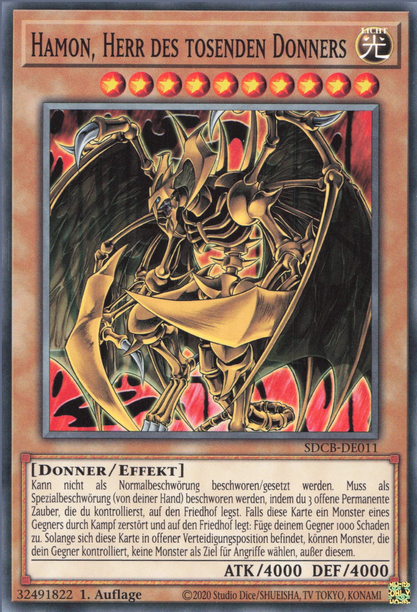 Yu-Gi-Oh! Hamon, Herr des tosenden Donners