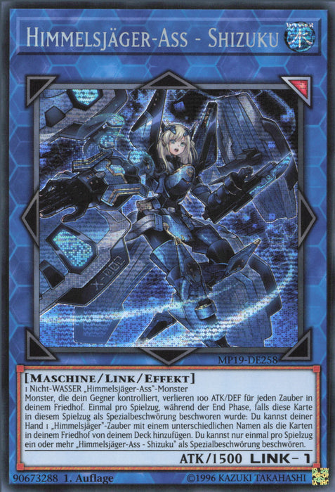 Himmelsjäger-Ass - Shizuku MP19-DE258 Secret Rare