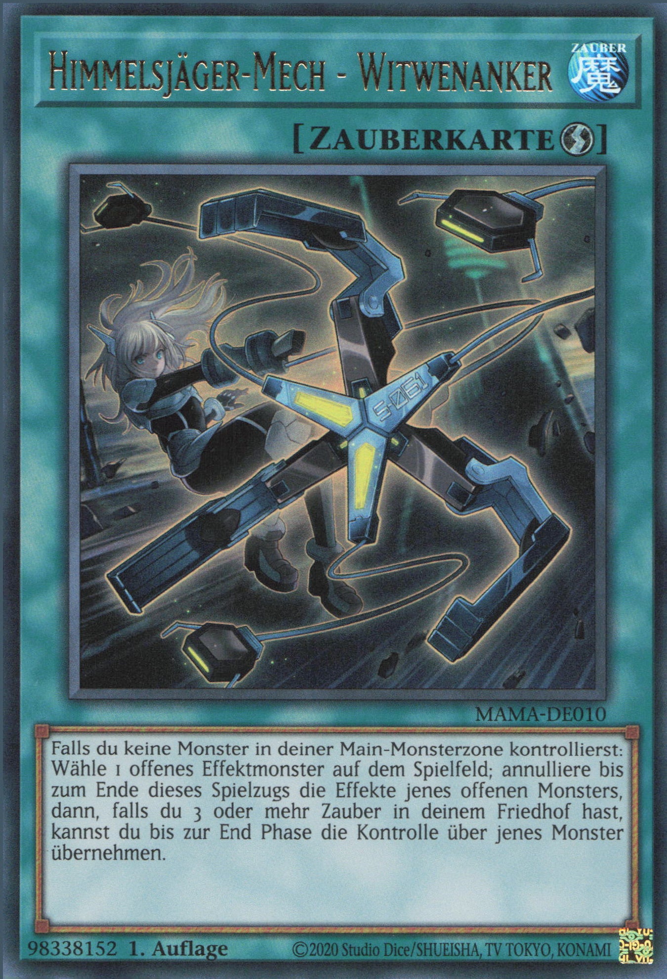 Yu-Gi-Oh! Himmelsjäger-Mech - Witwenanker