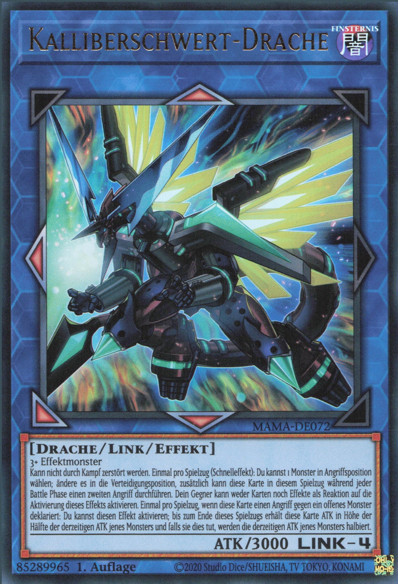 Yu-Gi-Oh! Kalliberschwert-Drache