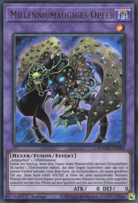 Millenniumäugiges Opfer (V.1) MAMA-DE064 Ultra Rare