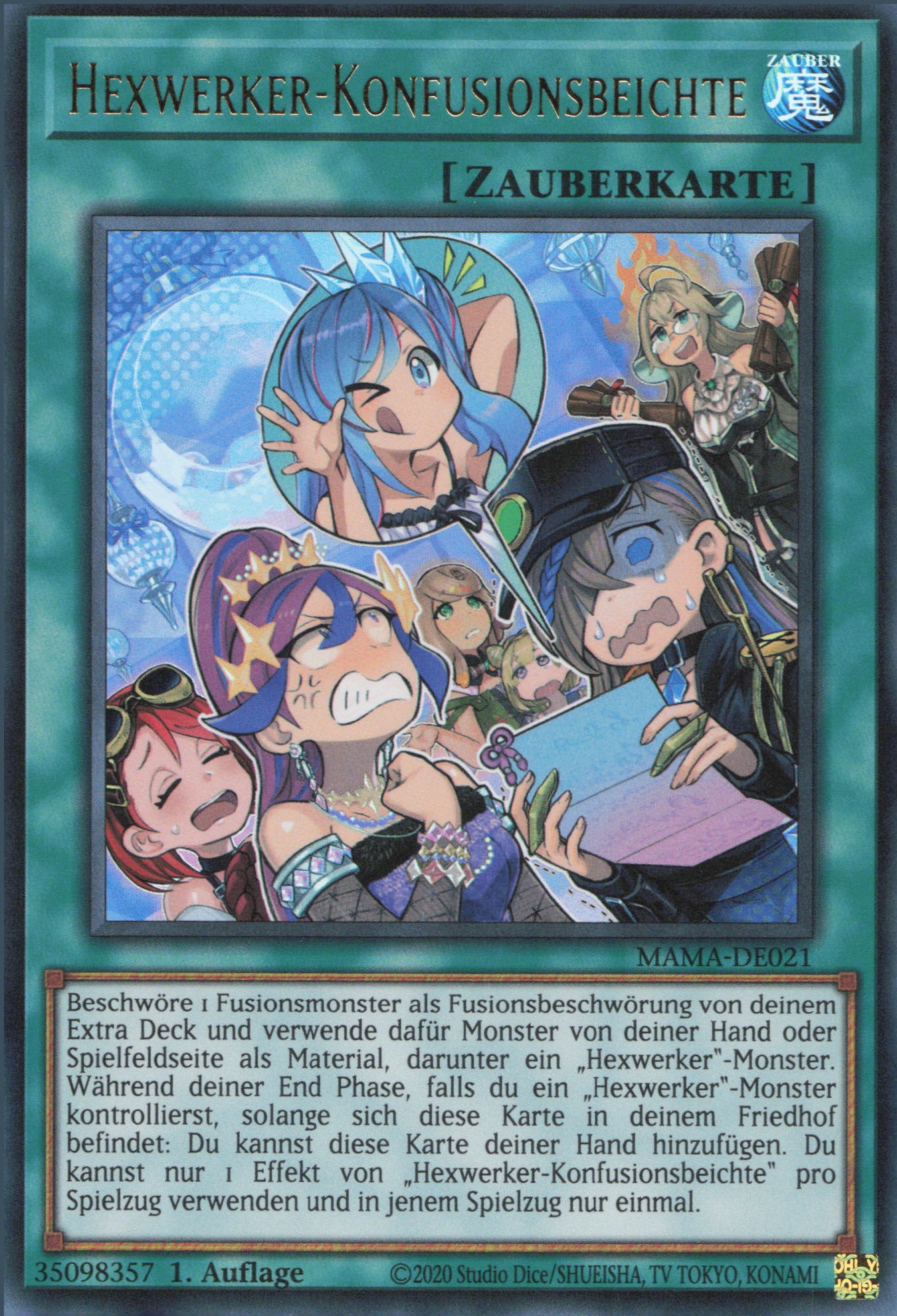 Yu-Gi-Oh! Hexwerker-Konfusionsbeichte