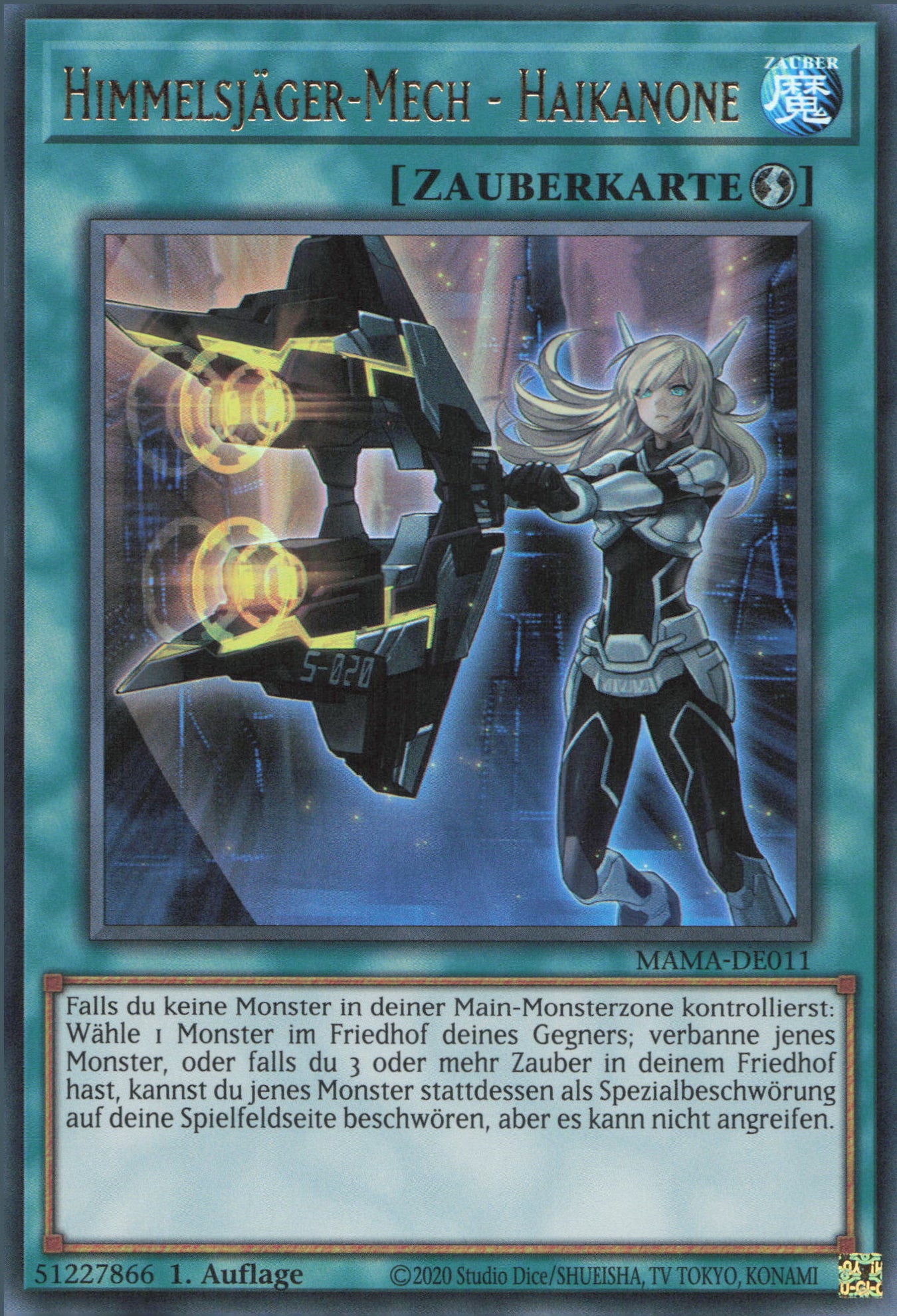 Yu-Gi-Oh! Himmelsjäger-Mech - Haikanone