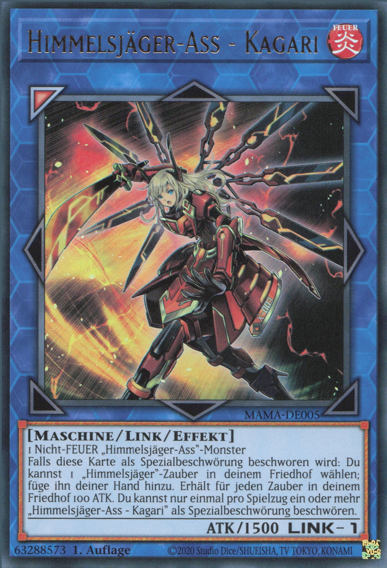 Yu-Gi-Oh! Himmelsjäger-Ass - Kagari