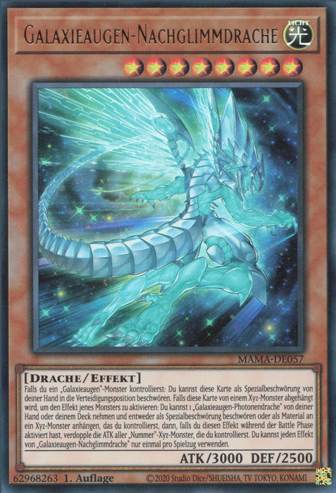 Galaxieaugen-Nachglimmdrache MAMA-DE057 Ultra Rare