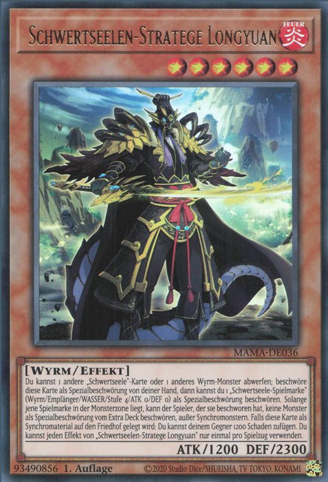 Schwertseelen-Stratege Longyuan MAMA-DE036 Ultra Rare