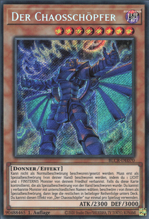 Der Chaosschöpfer BLCR-DE070 Secret Rare