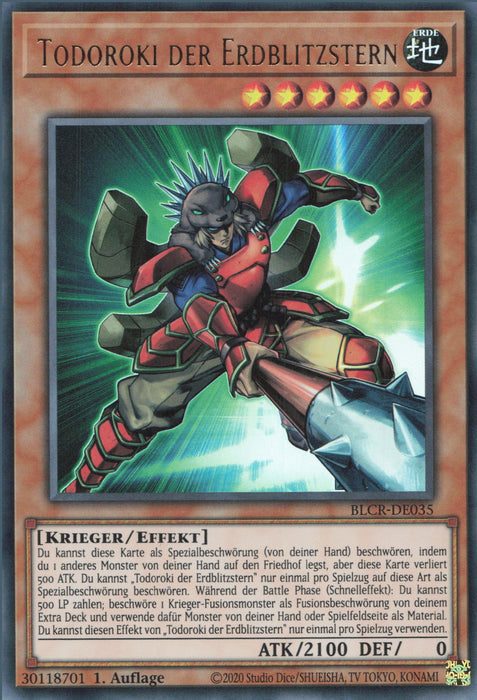 Todoroki der Erdblitzstern BLCR-DE035 Ultra Rare