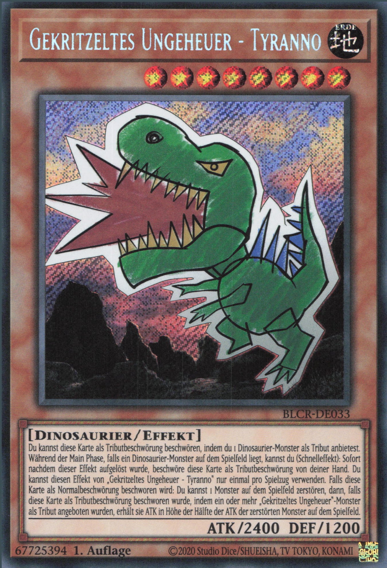 Yu-Gi-Oh! Gekritzeltes Ungeheuer - Tyranno