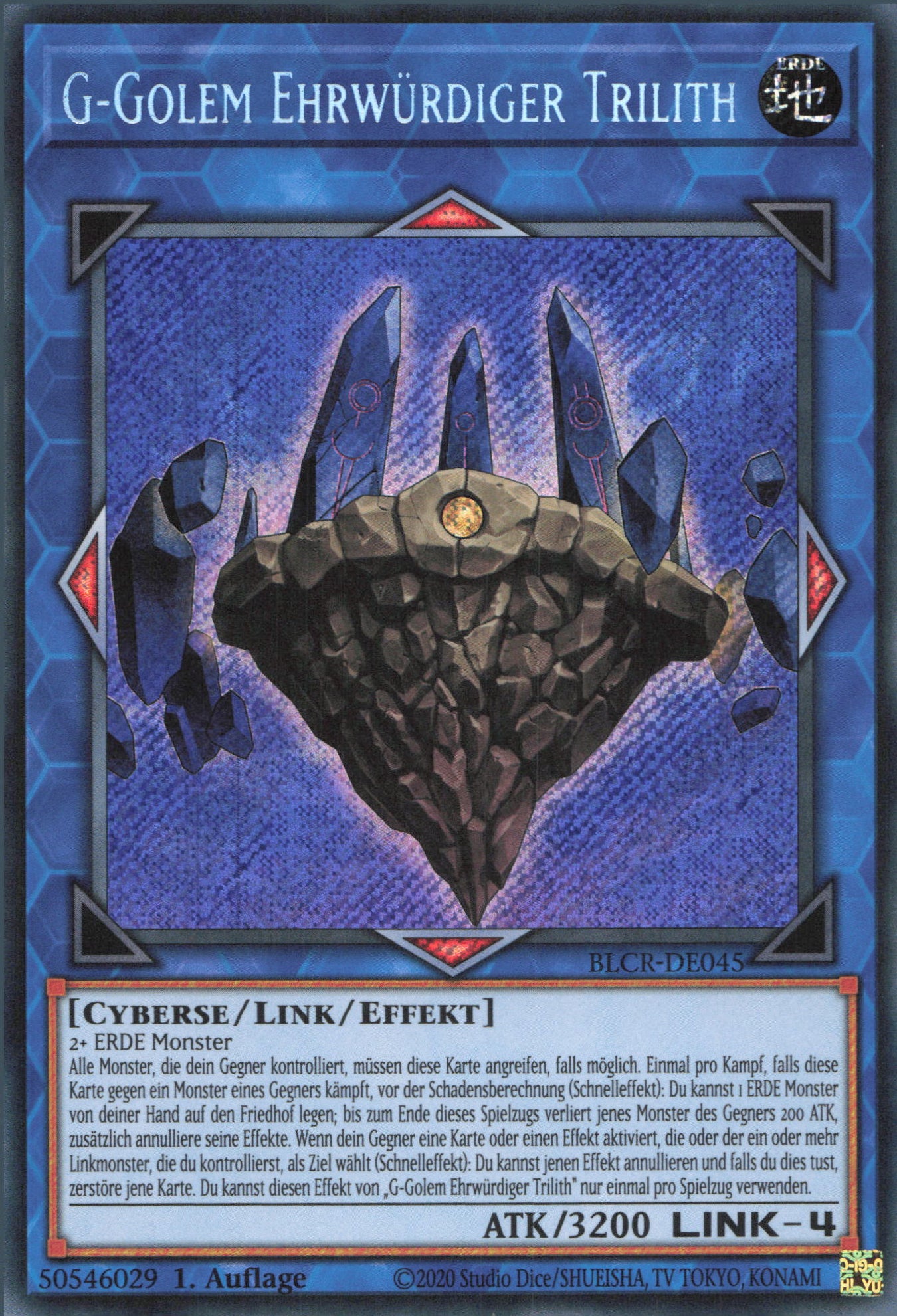 Yu-Gi-Oh! G-Golem Ehrwürdiger Trilith