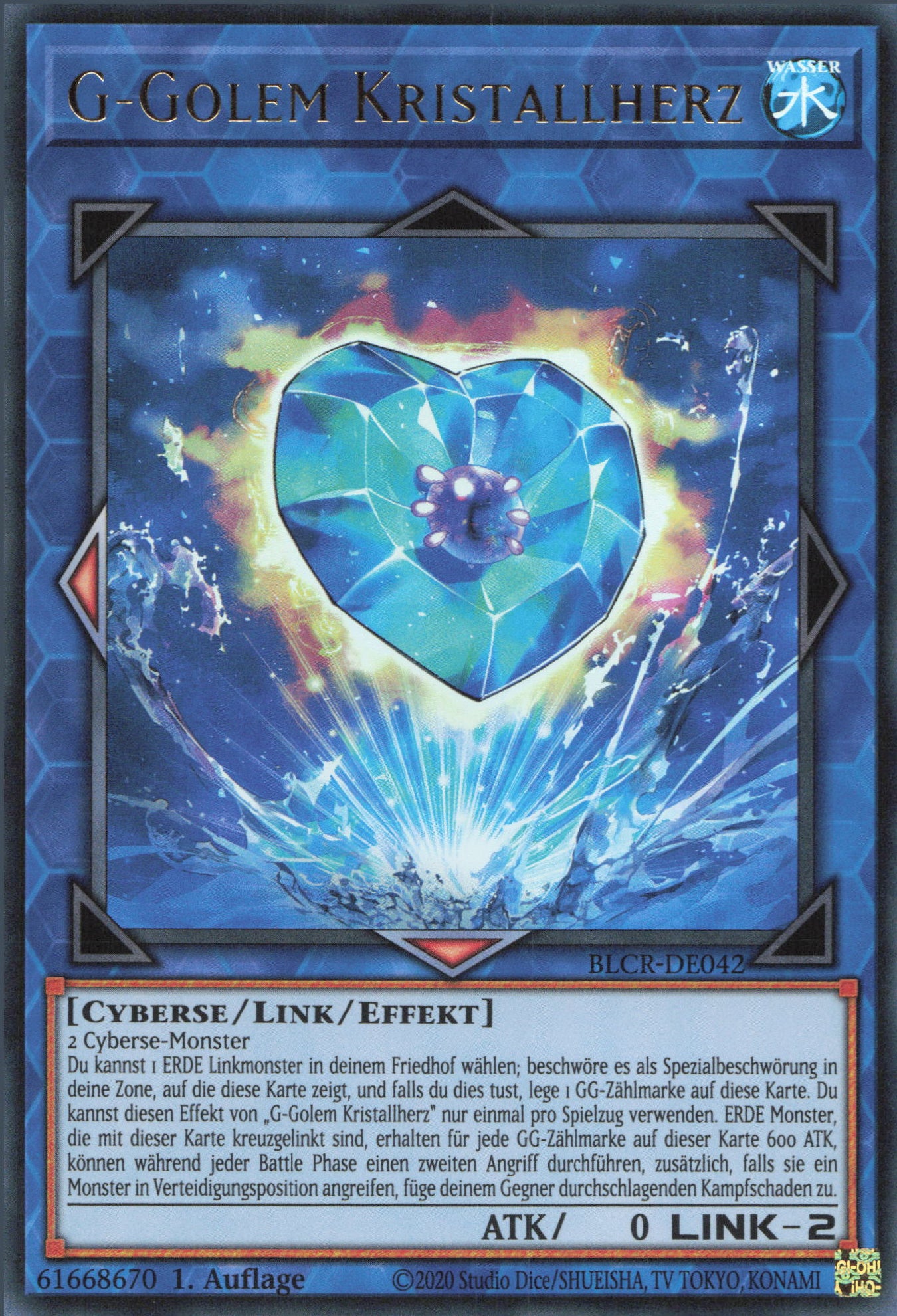 Yu-Gi-Oh! G-Golem Kristallherz